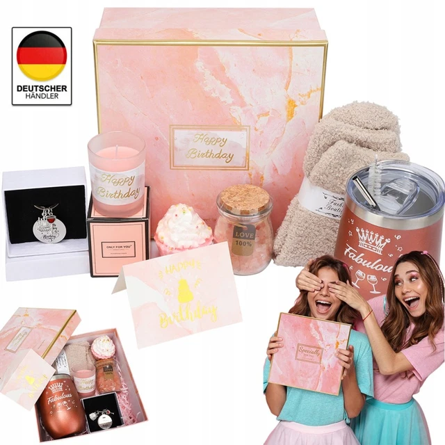 Not A Day Over Fabulous Geschenkset Für Frauen – Mit Kaffeetasse, Badebombe & Duftkerze, Geschenkbox