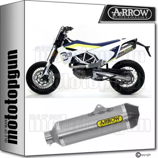 Arrow Exhaust Ok Race-Tech Carby Aluminium Husqvarna 701 Enduro 2018 18