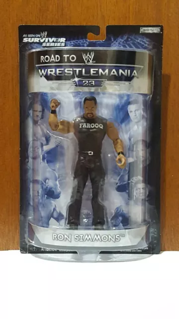 Farooq - Wwe Road To Wrestlemania  23 - Brand New [Moc]  [Rare]