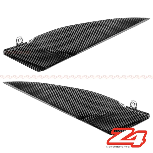 2007 2008 YAMAHA R1 Carbon Fiber Gas Tank Side Trim Cover Guard Fairing