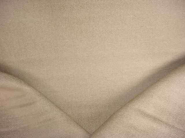 1-3/8Y Lee Jofa 2012126 Marita Weave Taupe Jute Herringbone Upholstery Fabric