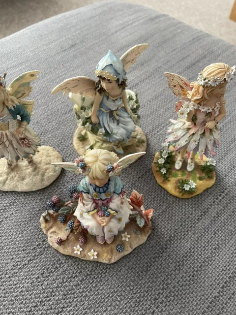 Leonardo collection christine Haworth Day Faerie Figures X 4