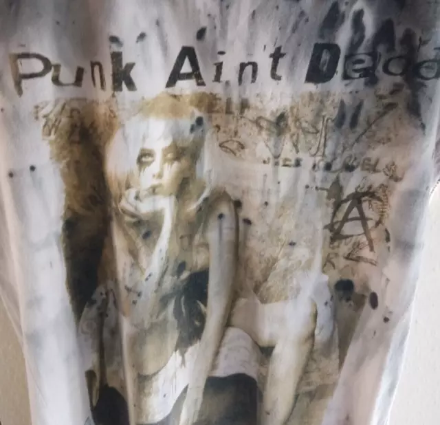 Punk Ain't Dead Religion T-shirt.
