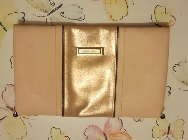 River island rose gold online clutch bag