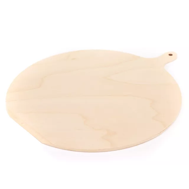 Pala pizza Legno 35x44 cm Tagliere Rotondo con manico Paletta cucina