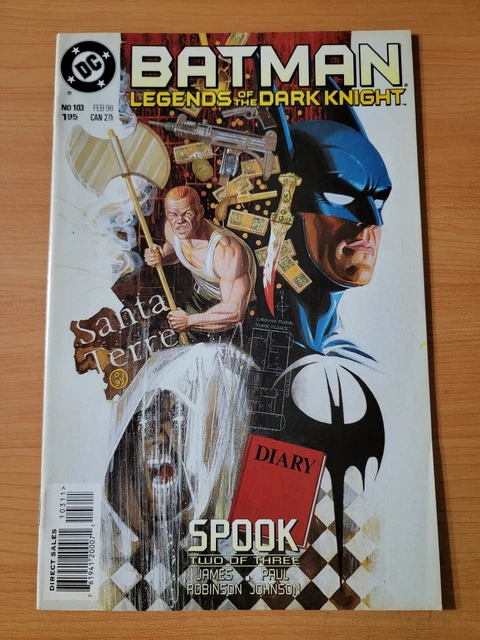 Batman Legends of the Dark Knight #103 ~ NEAR MINT NM ~ 1998 DC Comics