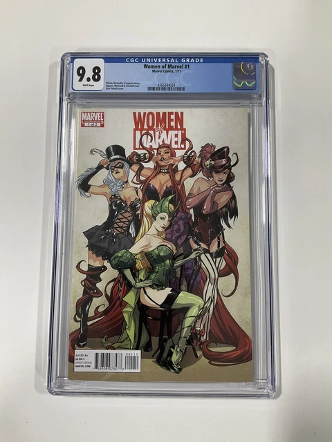 Women Of Marvel 1 CGC 9.8 White Pages 2011 Marvel Comics