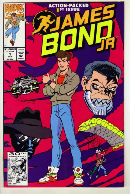 James Bond Jr #1 (Marvel 1992) fine