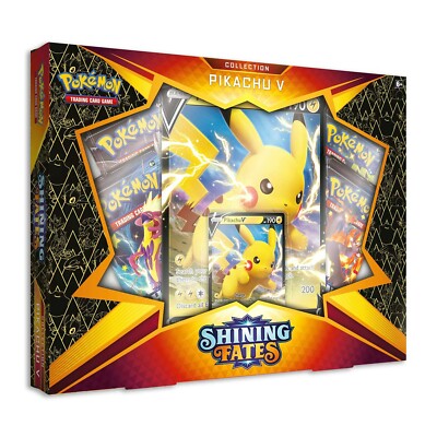 shining fates box pikachu