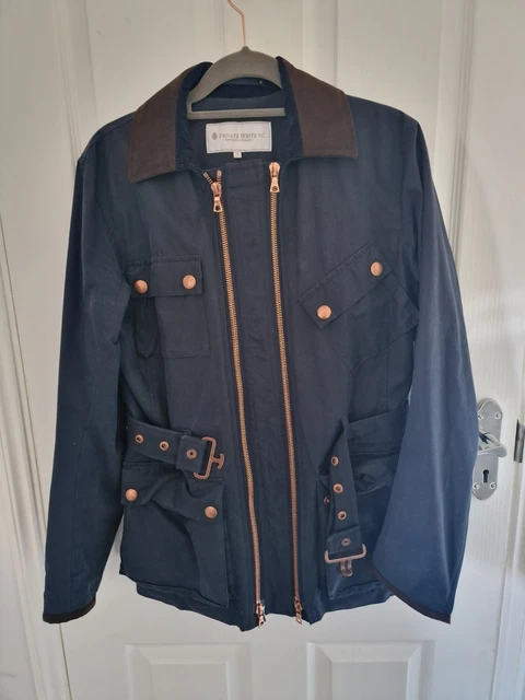 PRIVATE WHITE V.C. Shooting Jacjket サイズ2 The Court Jacket - Navy