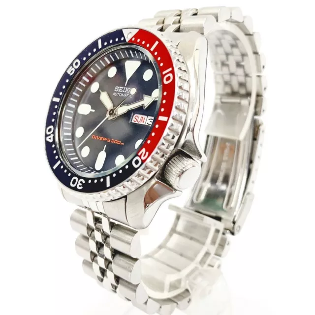 [Near Mint] Seiko Divers Watch Scuba 7S26-0020 SKX009 Pepsi Navy Automatic 200m