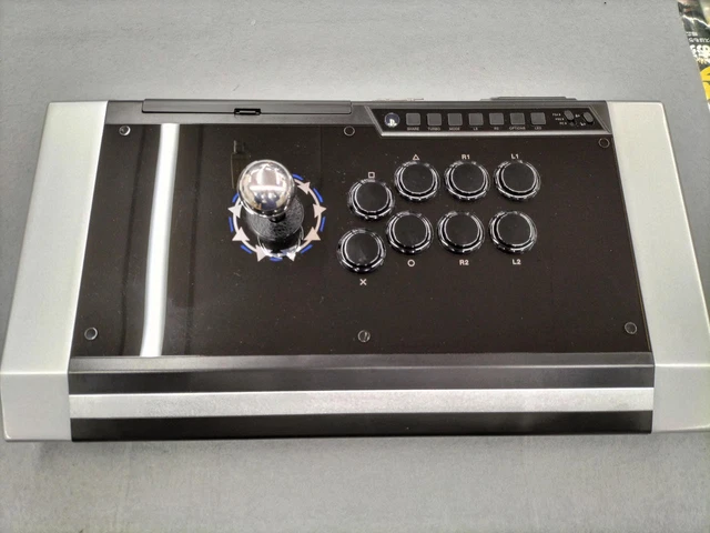Qanba Q3-PS4-01 Obsidian Arcade Joystick for PS4 / PS3 / PC Japan