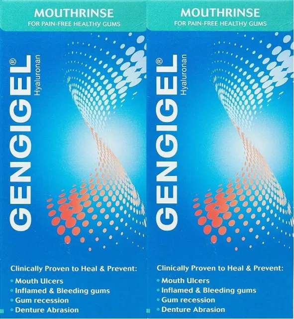 2 x Gengigel - Mouthrinse - 150ml