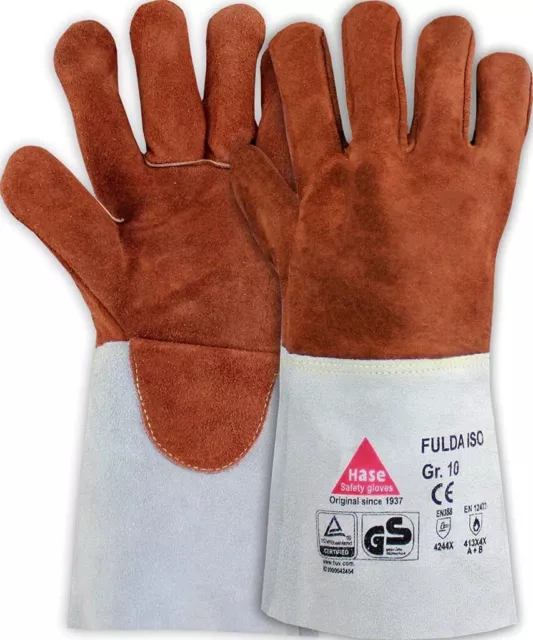 strongAnt Fulda - Gants de soudure ISO avec isolation complète de la main fen...