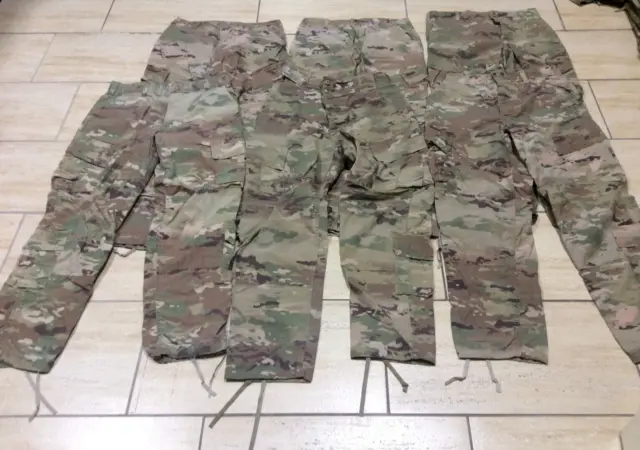 Lot 6 US Army  Multicam OCP Combat Pants/Trousers Medium Regular