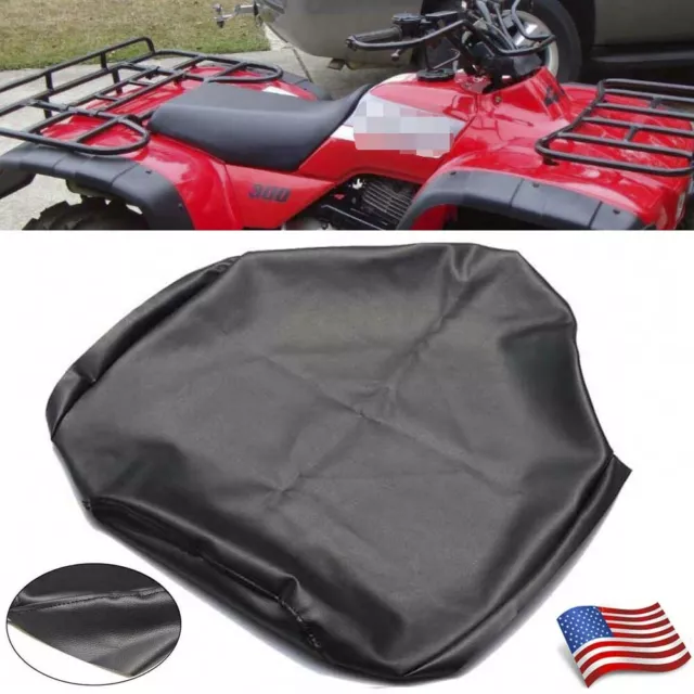 Standard ATV Seat Cover Black Fit For Honda Fourtrax 300 1988-2000 TRX300