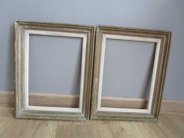 2 Cadres à Broder Ronds Bois 10cm - Réglables Pour Point De Croix Et DIY