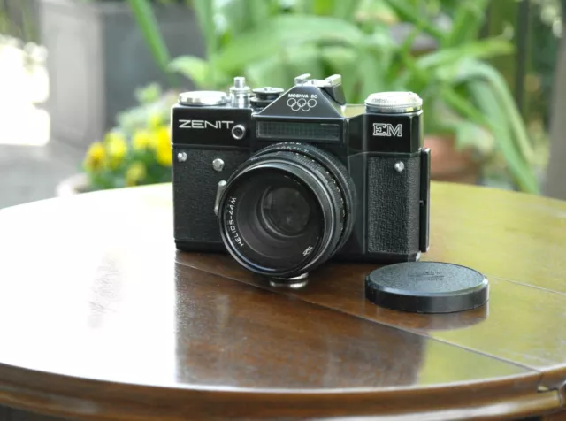 Zenit EM SLR – rare Moscow Olympics edition, in black