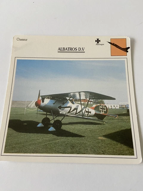 Carte Collection Chasseur ALBATROS D.V