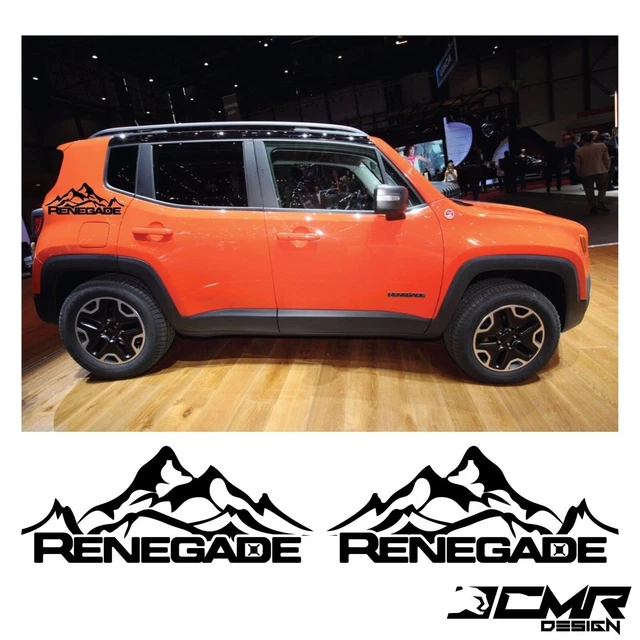 Adhésifs Compatible Renegade Étoile Amérique Terne Jaunâtre Capot 4x4