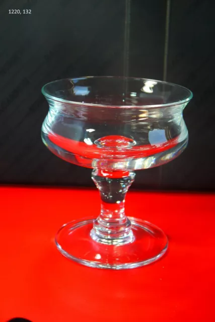 1 Holmegaard Sektschale GLASS GOBLET Tivoli Copenhagen  Per Lütken 1968