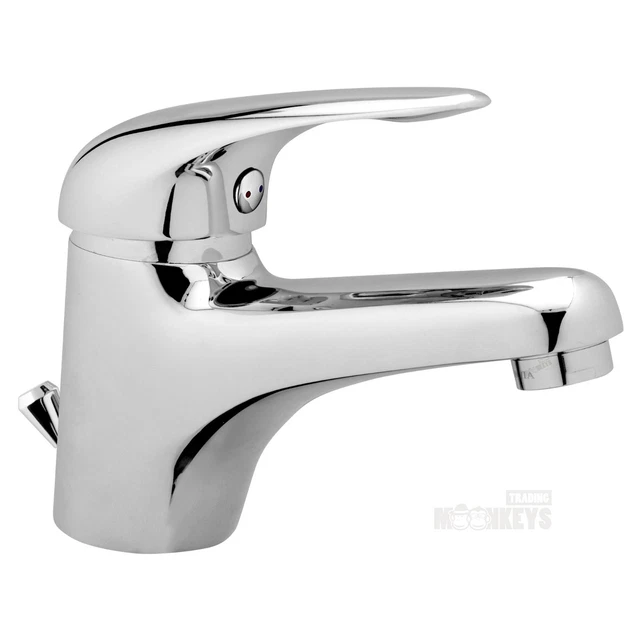 Eridanus Waschbecken Armatur Chrom - Hochwertiger Wasserhahn Für Bad