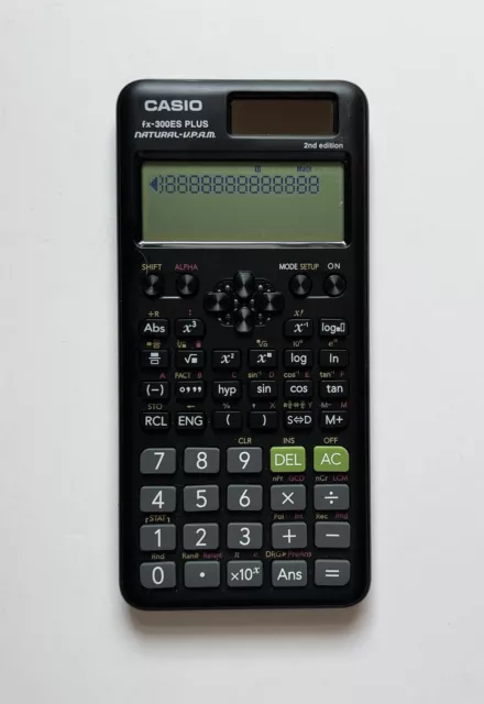 Casio FX-300ES PLUS 2nd Edition Math Scientific Calculator 2nd Edition Solar