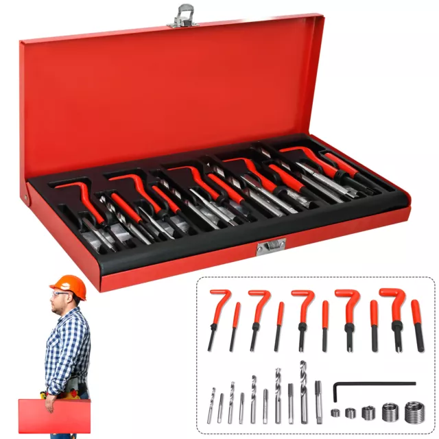 Riparazione filettatura 131er M5 M6 M8 M10 M12 trapano strumento manicotti auto motore TOP*