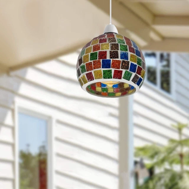 Design Toscano Lady Astor Demi-Lune Panneau à suspendre pour vitrail, 81 cm, couleur