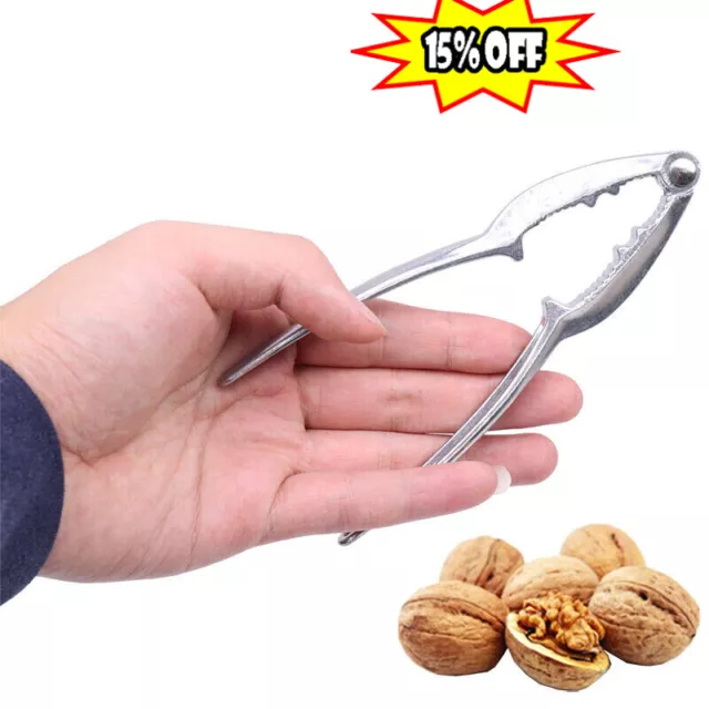 Easy to Use Nut Cracker Sheller Walnut Convenient Plier V4I0 Walnut