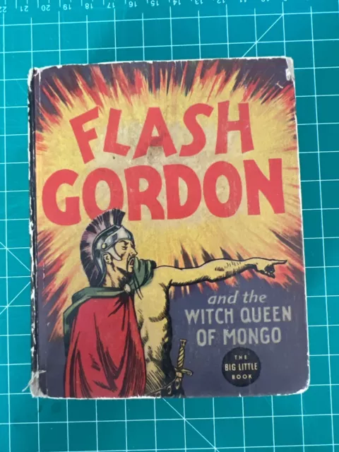 Flash Gordon and the Witch Queen of Mongo Big Little Book BLB  (1936) Incomplete