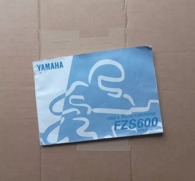 Manuale Uso e Manutenzione Per Yamaha FZS 600 Fazer