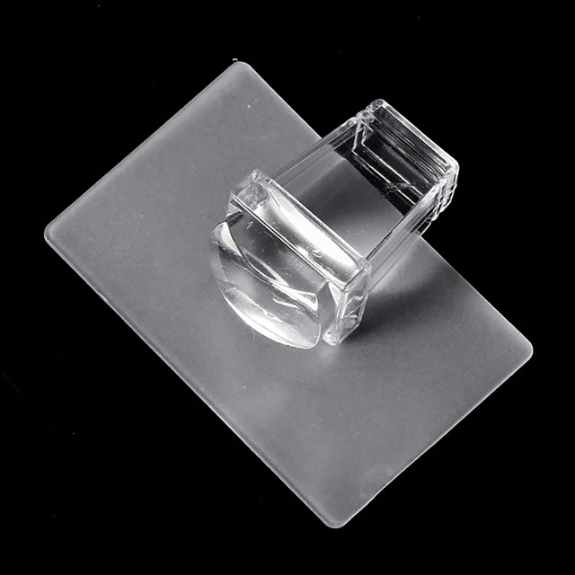 Timbro nail luce raschietto unghie fai da te utile timbro nail art resistente alla rottura sicuro