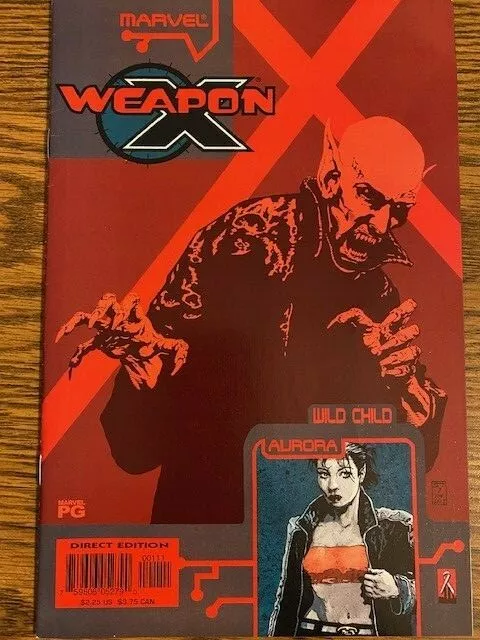 Marvel Comics -Weapon X Wild Child  #1 Oct. 2002