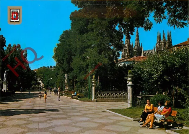 Picture Postcard>>Burgos, Paseo Del Espolon