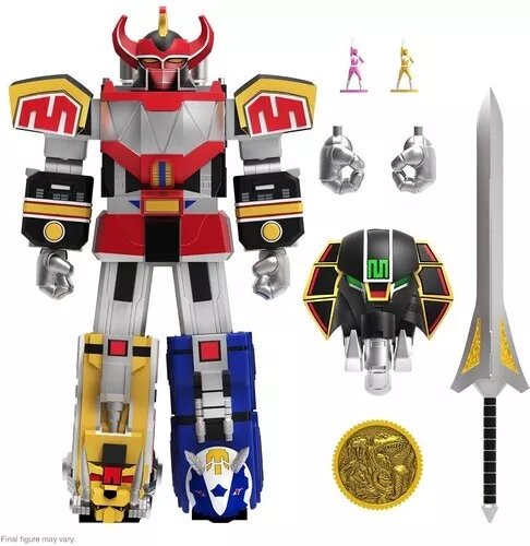 Super7 - Mighty Morphin Power Rangers ULTIMATES! Wave 3 - Dino Megazord [New Toy