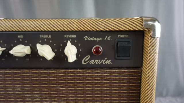 Carvin Vintage 16 Tweed Tube Guitar Combo 2