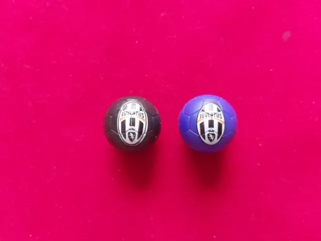 subbuteo football balls ( Pair ) Juventus Logo 18mm