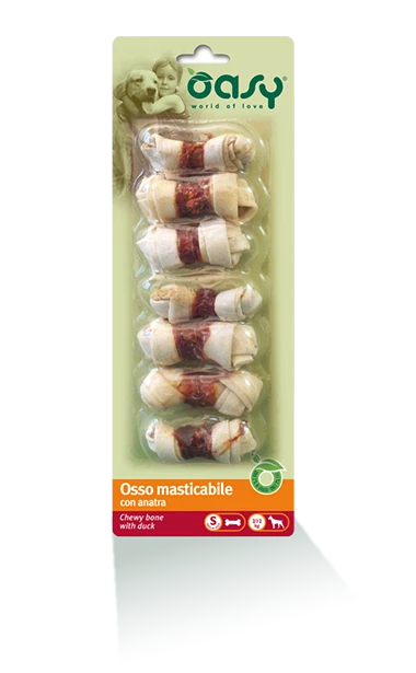 OASY Osso masticabile con Anatra - S 85gr