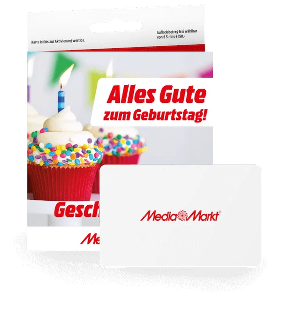 Media Markt Gutschein / Geschenkkarte 10€ online offline Geschäft einlösbar 2x5€