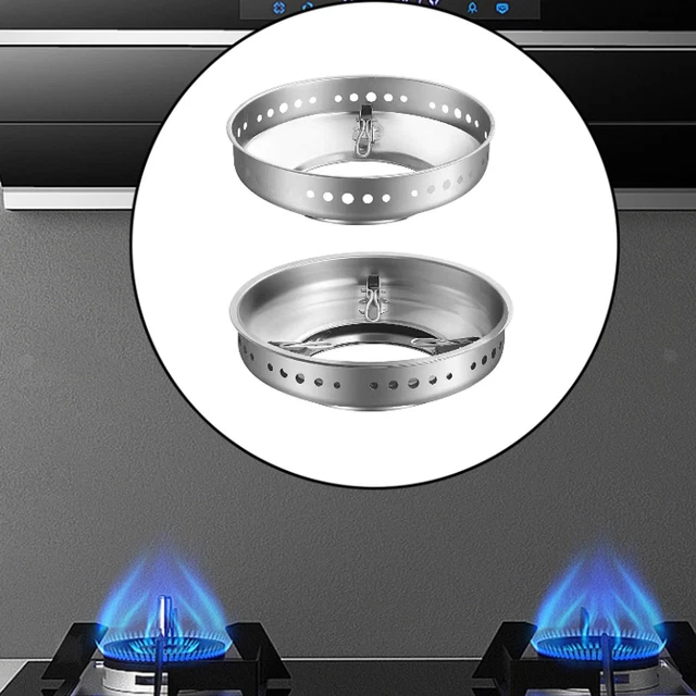 Lot De 4 Chapeaux De Brûleur Pour Cuisinière à Gaz - Compatibles SABAF Et Universels - Diamètres 10 Cm, 7.3 Cm, 5.5 Cm - En Fer Noir