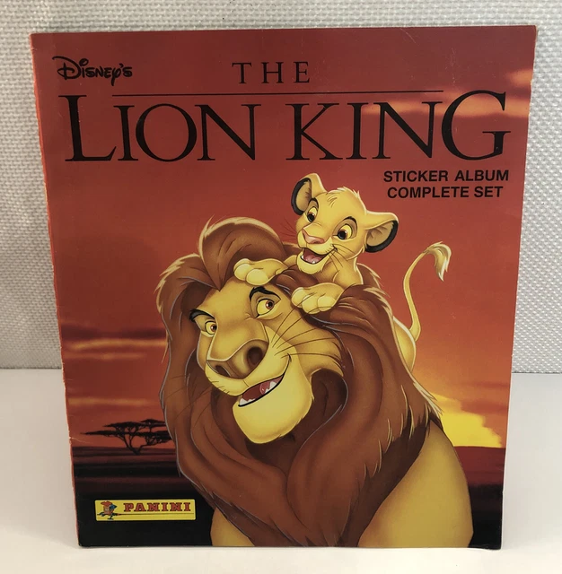 DISNEYS THE LION King Sticker Album £4.73 PicClick UK