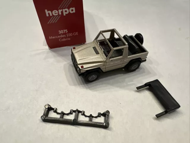 Modell Herpa 1:87 Wartburg Mercedes 230 GE Cabrio * OVP