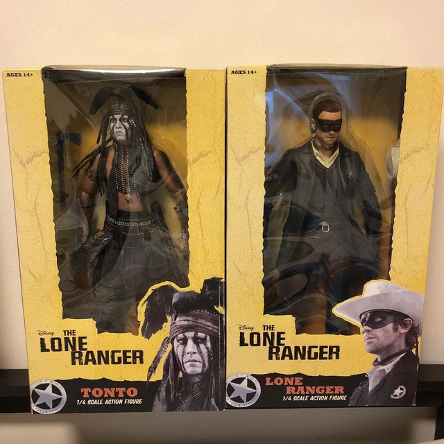*New*1/4 scale Johnny Depp movie Lone Ranger figure set Super rare Fedex Japan
