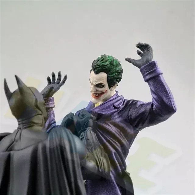 Figura de acción de PVC Batman vs Joker Arkham Origins de DC Comics estatua 30 cm 3