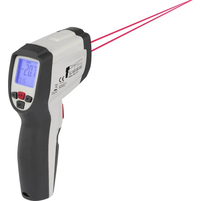 Thermomètre infrarouge VOLTCRAFT IR 500-12D SE Optique 12:1 -50 - 500 °C