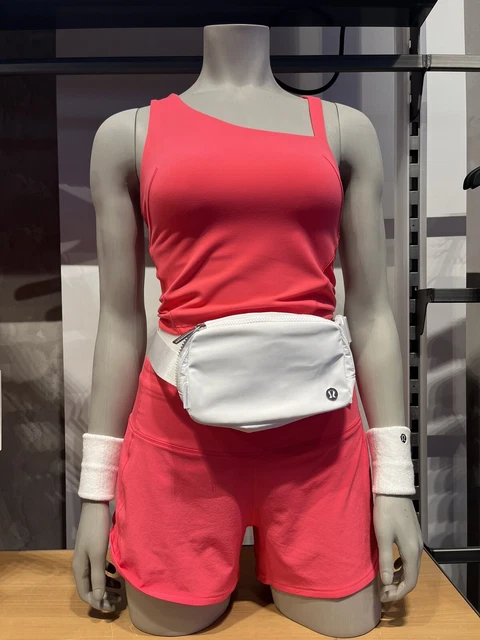 Lululemon NWT Asymmetrical Tank Sz 4, Lipgloss Pink