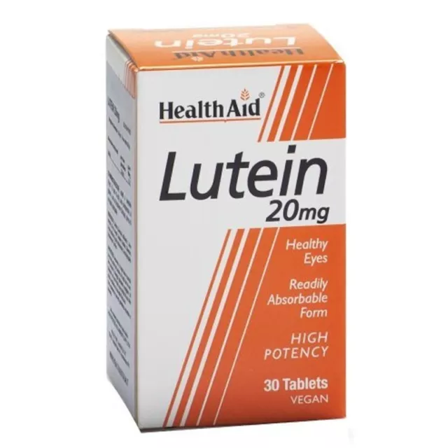 HEALTHAID Luteina - Eye Health Supplement 30 Tablets