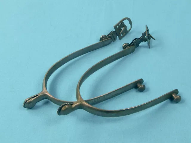 Vintage Old Pair of Spurs Spur Cowboy Western Americana C