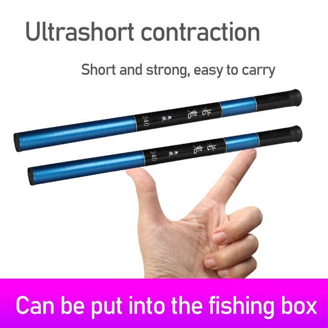 Teleskop-Angelrute 6,3m Ultraleicht - Kohlefaser Für Karpfen & Friedfische